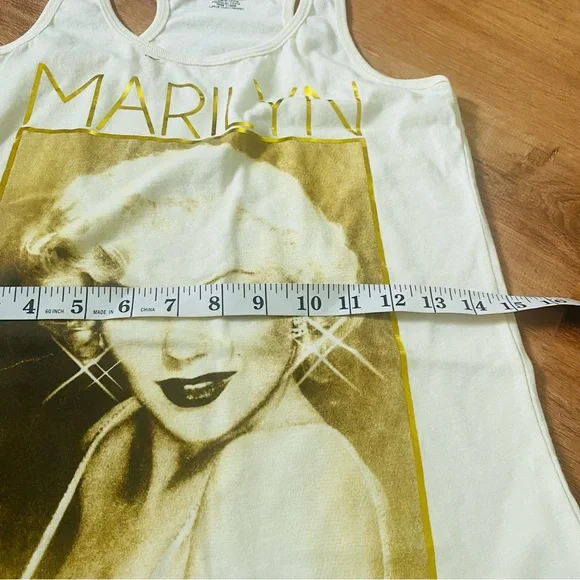 marilyn monroe original starlet 1985 tank top - Picture 3 of 6